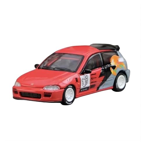 1:64 Für Honda Civic EG6 Type R No Good Racing Diecast Diorama Car Model Collection Jungengeschenk 1:64 Für Honda Civic EG6 Type R No Good Racing Diecast Diorama Car Model Collection Jungengeschenk von XIYUEYING