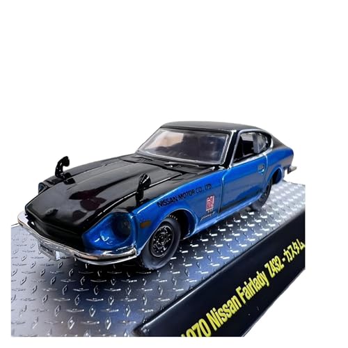 1:64 Für Nissan Fairlady Z432 1970 Sportwagen Legierung Modell Garage Szene Dekoration Fan Sammlung Souvenir(Blau) von XIYUEYING