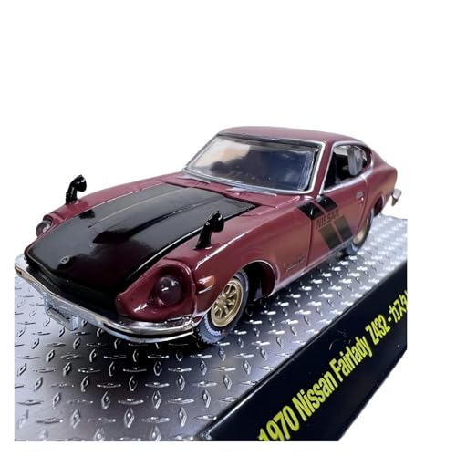 1:64 Für Nissan Fairlady Z432 1970 Sportwagen Legierung Modell Garage Szene Dekoration Fan Sammlung Souvenir(Rot) von XIYUEYING
