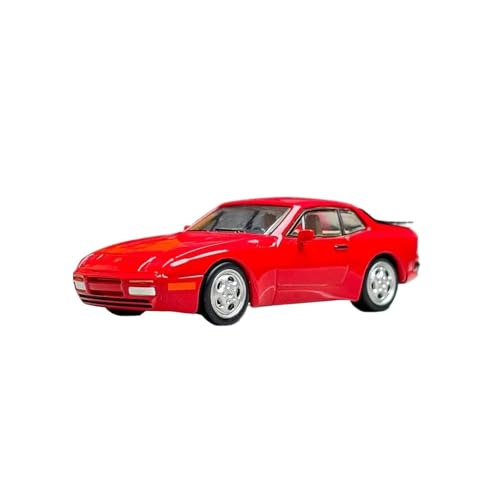 1:64 Für Porsche 944 1986 Sportwagen Simulation Legierung Druckguss Automodell Fans Sammlung Dekoration von XIYUEYING