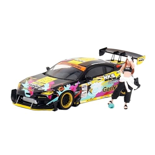 1:64 Für Toyota 86 Simulation Legierung Auto Modell Mini Auto Spielzeug Desktop Dekoration(Doll Version) von XIYUEYING