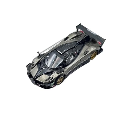 1:64 Für Zonda R Evolution Track Version Kupfer Grau Diecast Auto Modell Sammlung Miniatur Spielzeug von XIYUEYING