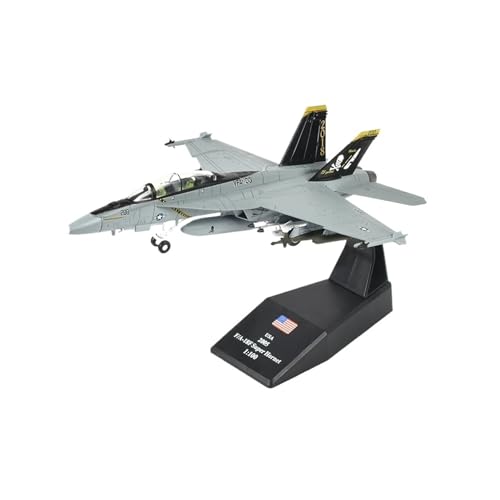 Fertige Modelle 1/100 Skala Uns Militär Modell F/A-18F Kämpfer Legierung Ornament Hornet Jolly Roger Flugzeuge von XIYUEYING