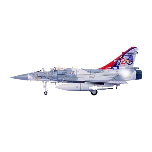 Fertige Modelle 1/72 Air Force 14626PE Mirage 2000-5 Legierungsmodell Statische Dekoration Flugzeuge von XIYUEYING