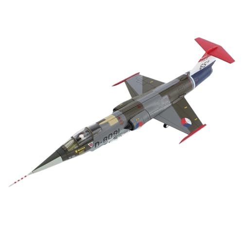 Fertige Modelle 1/72 Dutch Air Force Fighter Aircraft F-104G D-809165 Legierung Modell Statische Dekoration Flugzeuge von XIYUEYING