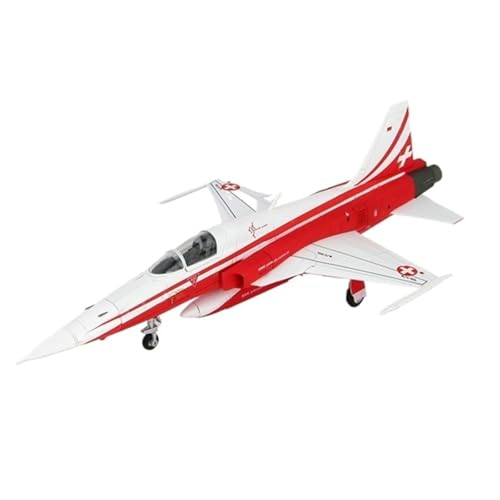 Fertige Modelle 1: 72 HA3361 Kampfflugzeug F-5E Patrouille Suisse Legierung Fertig Ornament Flugzeuge von XIYUEYING