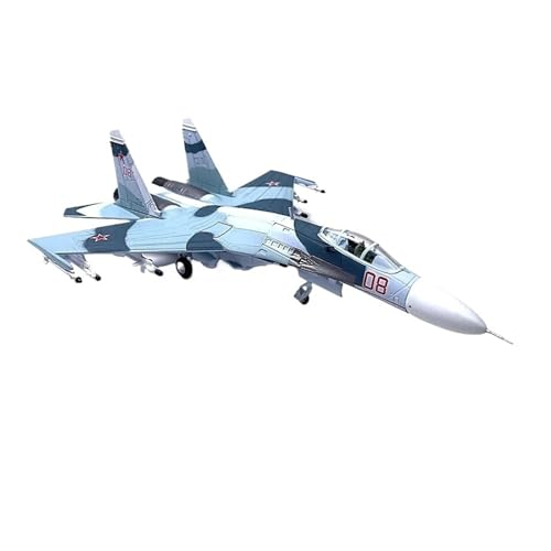 Fertige Modelle 1:100 Su-27 Flanker Flugzeugmodell Der Russischen Luftwaffe, Statisches Sammlerstück Flugzeuge von XIYUEYING