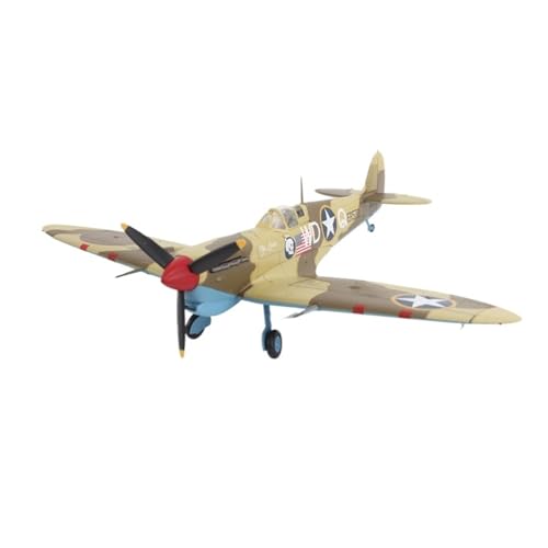 Fertige Modelle 1:48 Spitfire Mk.Vb Trop 52nd Fighter Wing, MACAF-Legierungs-Sammlermodell Flugzeuge von XIYUEYING