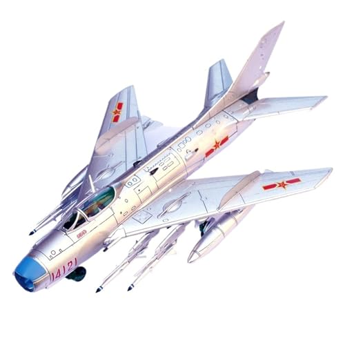 Fertige Modelle 1:72 China J-6 J-6B Legierung Kampfjet Fertig Geformtes Ornament Flugzeuge von XIYUEYING
