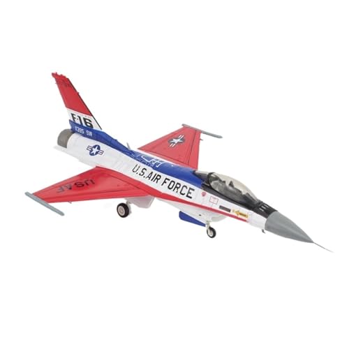 Fertige Modelle 1:72 Maßstab F-16CM Kampfflugzeug Shawnee AFB Statische Legierung Ornament Flugzeuge von XIYUEYING