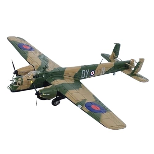 Fertige Modelle Britischer Schwerer Bomber Whitley, Maßstab 1:144, Legierungsmodell, Statisches Sammlerstück Flugzeuge von XIYUEYING