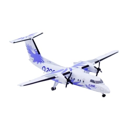 Fertige Modelle Legierung Sammlerflugzeug Geschenk 1:400 Für De Havilland Dash 8-Q200 Legierung Modell Flugzeug Ornament C-FBCS Flugzeuge von XIYUEYING
