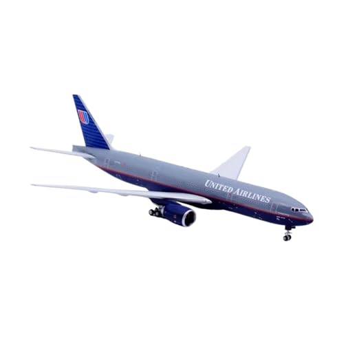 Fertige Modelle Legierung Sammlergeschenk 1:400 für United Airlines Boeing B777-200 Jet Modell N777UA mit Ständer Flugzeuge von XIYUEYING