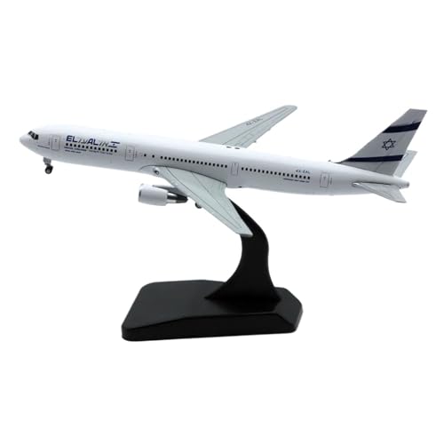 Fertige Modelle Legierung Sammlerstücke Geschenke 1:400 Für EL AL Airline Boeing B767-300ER Legierung Modell 4X-EAL Mit Ständer Flugzeuge von XIYUEYING