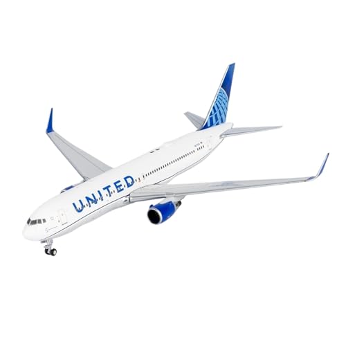 Fertige Modelle Legierung Sammlung 1:400 Für United Airlines'Boeing B767-300ER Flugzeug Modell Ornament N673UA Flugzeuge von XIYUEYING
