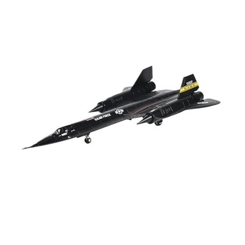 Fertige Modelle Legierungs-Kampfflugzeug SR-71 Lockheed Blackbird Im Maßstab 1/144, Flugzeugmodell, Statisches Ornament Flugzeuge von XIYUEYING