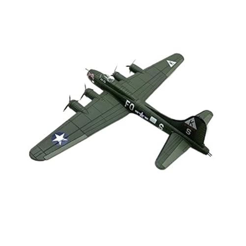 Fertige Modelle Legierungsmodell des US-Bombers B-17 im Maßstab 1/144, statisches Sammlerornament Flugzeuge von XIYUEYING
