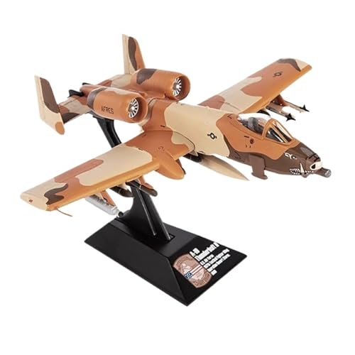 Fertige Modelle Maßstab 1/144 USAF A-10 Warthog Kampfflugzeug Operation Desert Storm Legierung Modell Display Flugzeuge von XIYUEYING