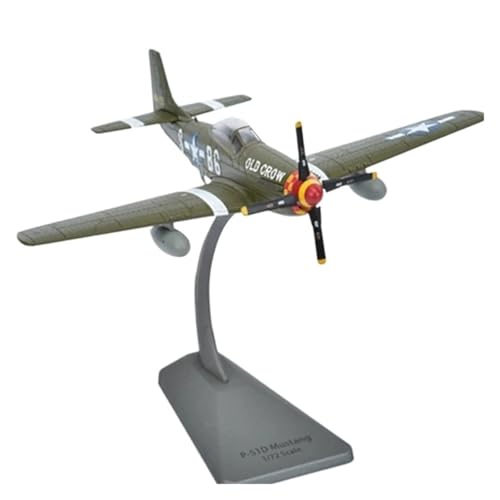 Fertige Modelle Maßstab 1/72 US Army Aviation P-51D Mustang Fighter Legierung Militärmodell Flugzeuge von XIYUEYING