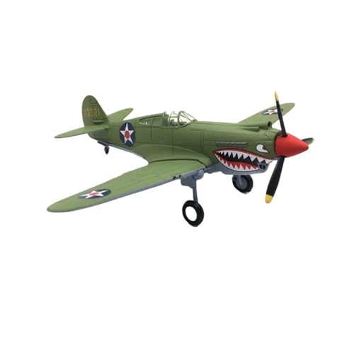 Fertige Modelle Maßstab 1/72 für USA P-40 Tomahawk Kampfflugzeug Druckguss Metall Modell Ornament Flugzeuge von XIYUEYING