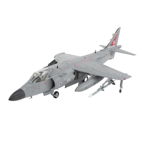 Fertige Modelle Maßstab 1:72 HA4107 Sea Harrier Fighter Fairford Legierung Modell Statische Sammler Ornamente Flugzeuge von XIYUEYING