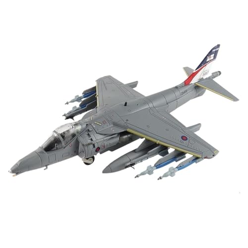 Fertige Modelle Maßstab 1:72 Royal Navy Harrier Fighter Harrier GR.9 Legierungsmodell Statische Dekoration Flugzeuge von XIYUEYING