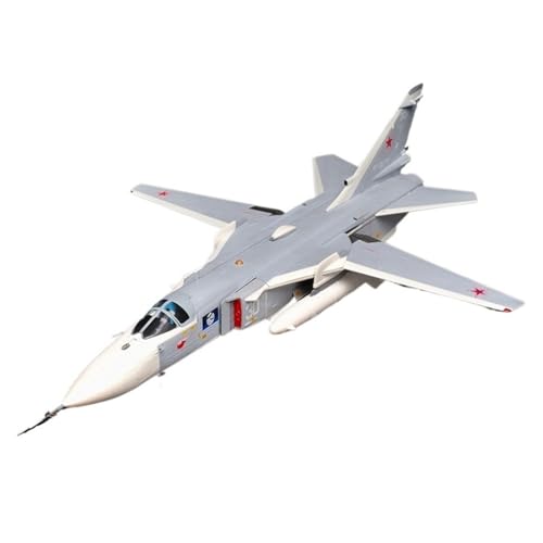 Fertige Modelle Maßstab 1:72 Russische Marine SU-24MR Jagdbomber Legierung Spielzeug Ornamente Flugzeuge von XIYUEYING