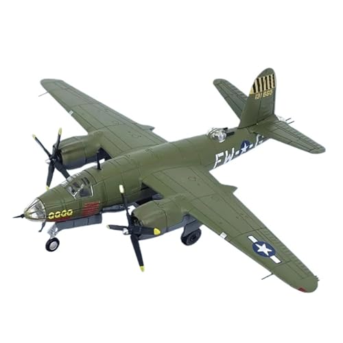 Fertige Modelle US-Bomber B-26 im Maßstab 1:144, Legierungsmodell, statisch, fertig, Sammlerdekoration Flugzeuge von XIYUEYING