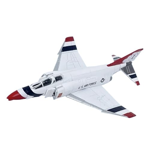 Fertige Modelle US-F-4-Kampfflugzeug im Maßstab 1:144, Legierungsmodell, statisches Display, Sammlerornament Flugzeuge von XIYUEYING