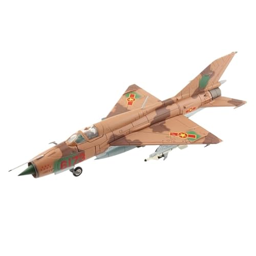 Fertige Modelle Vietnam HA0109 MiG 21 Fighter PMF Nr. 6173, Maßstab 1:72, Statisches Legierungsmodell Flugzeuge von XIYUEYING