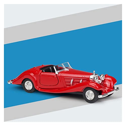 Für 1936 Benz 500K Legierung Automodell Druckguss Metall Spielzeug Oldtimer Modell 1 36(Taglia unica) von XIYUEYING