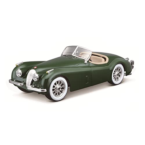 Für 1951 Jaguar XK 120 Roadster Legierung Oldtimer Diecast Modell Spielzeug Sammlerstück Geschenk 1 24(Taglia unica) von XIYUEYING
