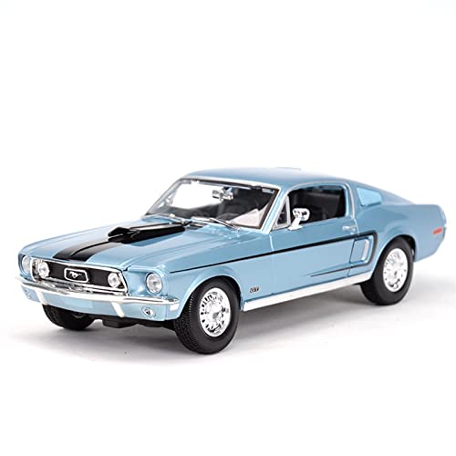 Für 1968 Ford Mustang GT Cobra Jet Analog Die Cast Vehicle Collection Ornament 1 18 von XIYUEYING