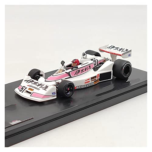 Für 1977 Japan GP #51 N.TAKAHARA KKB001 Resin Models Car Limited Collection 1 43(Taglia unica) von XIYUEYING