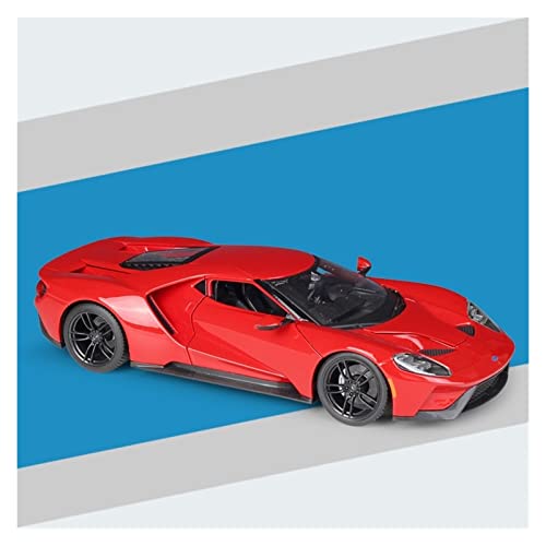 Für 2017 Ford Gt Hardcover Gulf Alloy Retro Car Model Classic Car Model Collectibles 1 18(2) von XIYUEYING