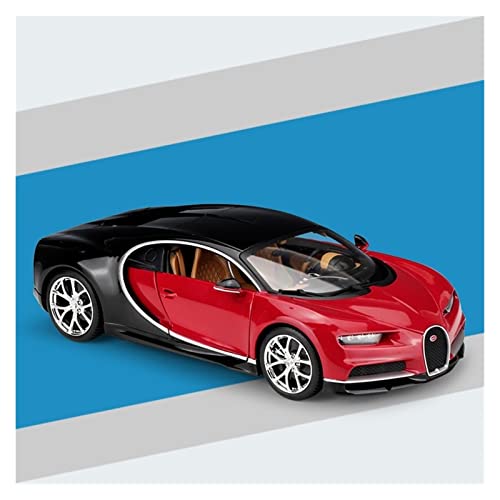 Für 2018 Bugatti Chiron Roadster Cool Black High Simulation Car Model Collection 1;18(4) von XIYUEYING