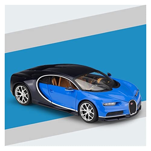 Für 2018 Bugatti Chiron Roadster Cool Black High Simulation Car Model Collection 1;18(5) von XIYUEYING
