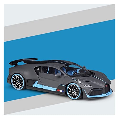 Für 2018 Bugatti Chiron Roadster Cool Black High Simulation Car Model Collection 1;18(6) von XIYUEYING