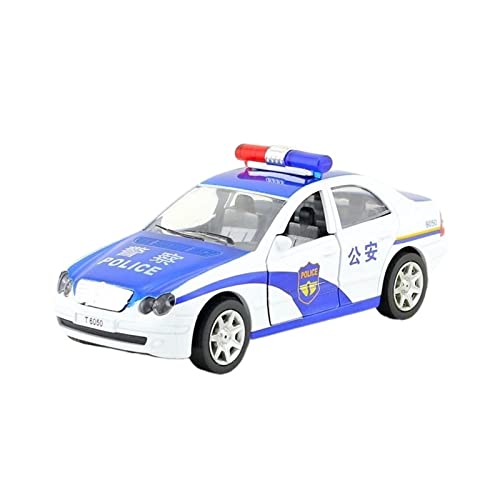 Für Alu-Feuerpolizeiauto SWAT-Soldat Ton Und Licht Offene Tür Kinderspielzeugauto 1:32(2) von XIYUEYING
