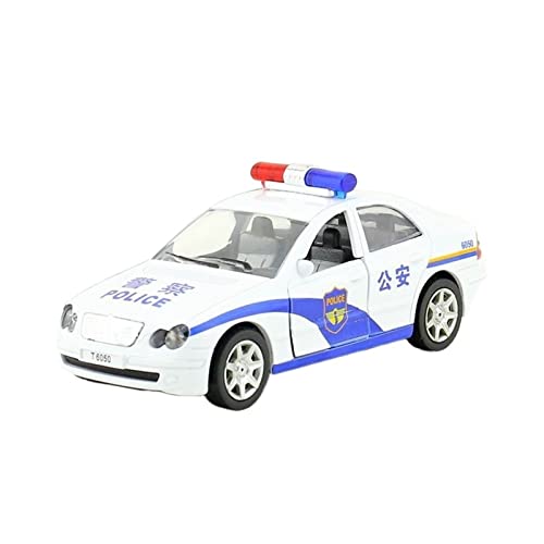 Für Alu-Feuerpolizeiauto SWAT-Soldat Ton Und Licht Offene Tür Kinderspielzeugauto 1:32(4) von XIYUEYING
