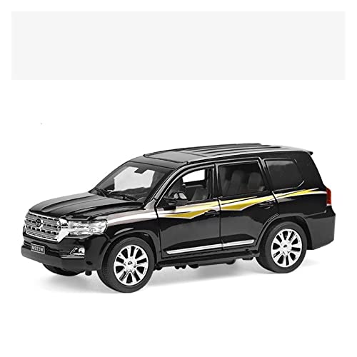 Für Alu-SUV Land Cruiser Geländewagen Sound Und Licht Pull Back Boy Gift 1 24(2) von XIYUEYING