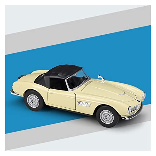Für BMW BMW507 Cabrio Oldtimer Sportwagen Simulation Legierung Automodell Spielzeug 1 24(3) von XIYUEYING