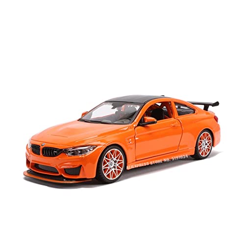 Für BMW M4 Cabrio Modell Simulation Metallverkleidung Sammlung Kinder Spielzeugauto 1 24(Taglia unica) von XIYUEYING