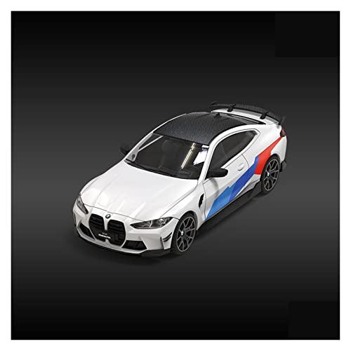 Für BMW M4 Pull Flower Lite Edition Alloy Simulation Car Model Collection Ornament 1 64(Taglia unica) von XIYUEYING