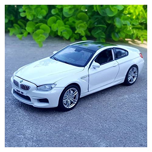 Für BMW M6 Coupé Metalldruckgussmodell Ton- Und Lichtsimulation Kinderspielzeugauto 1 32(3) von XIYUEYING