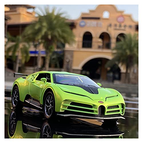 Für Bugatti Kohlefaser Druckguss Metallmodell Simulation Kinderspielzeug Geschenk 1 32(2) von XIYUEYING