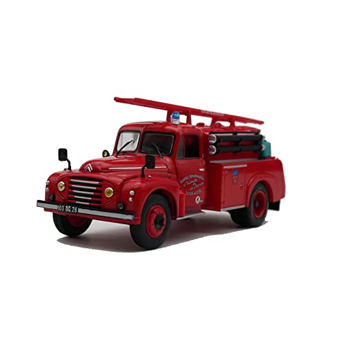 Für CD France Citroen Feuerwehr Wasserwagen Druckguss Alu Fertigauto Modell Spielzeugauto 1/43 von XIYUEYING