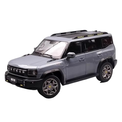 Für Chery JETOUR SUV Geländewagen 1:18 Legierung Automodell Sammlerstück Statische Dekoration Geschenk(Gray) von XIYUEYING