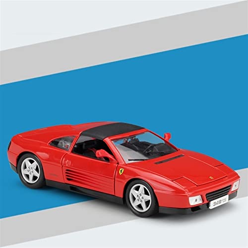 Für Ferrari 348ts Replika-Legierung Automodellsammlung Ornamente 1 18(Taglia unica) von XIYUEYING