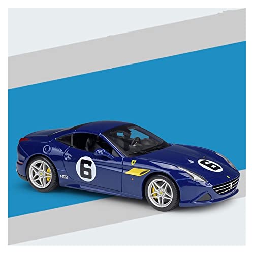 Für Ferrari California T 70. Nr. 14 Nr. 6 Jubiläumsausgabe Realistisches Legierungsautomodellhandwerk 1 18(2) von XIYUEYING